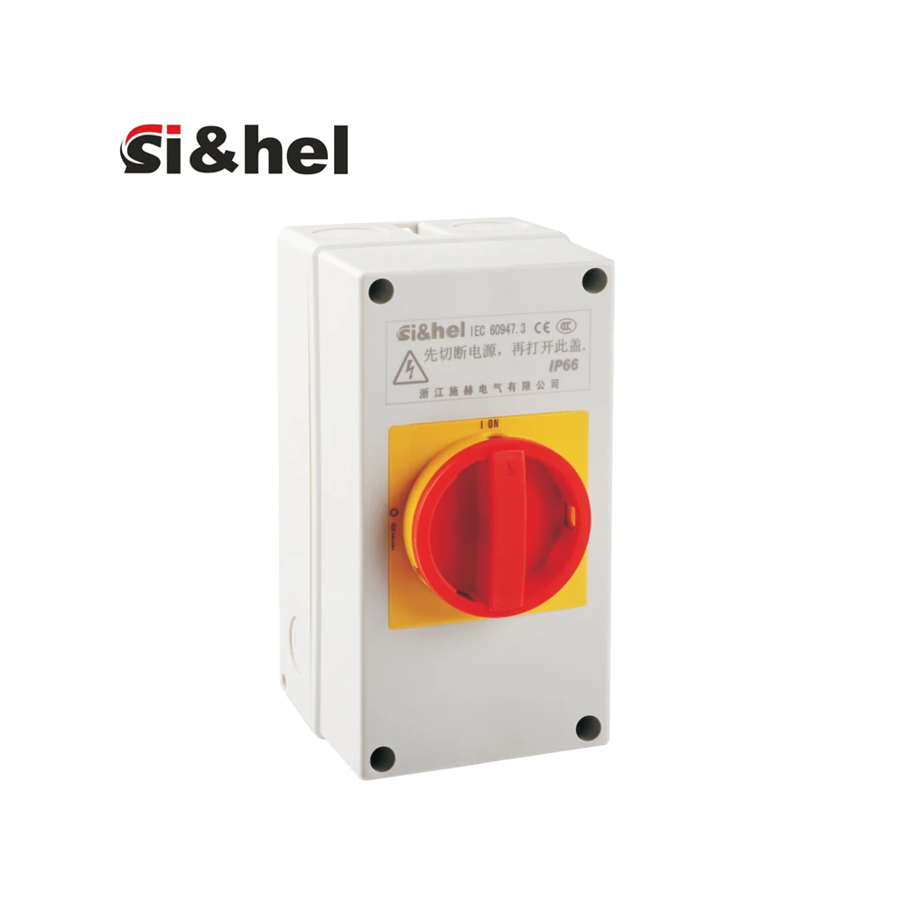 SH30-100 H5 weatherproof isolator switch box product image