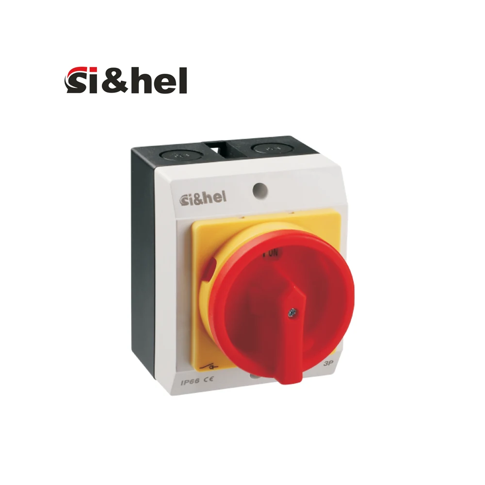 Shieldhz SHP0-20 waterproof isolator switch box for compact local disconnects