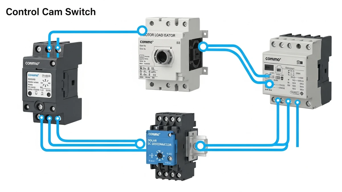 IEC 60947-3 applications for cam switches isolators and DC switch disconnectors
