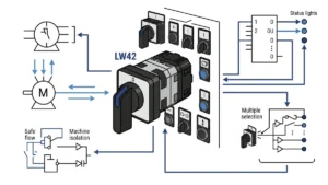 LW42 Rotary Cam Switch Basics for Compact Industrial Switching technical overview