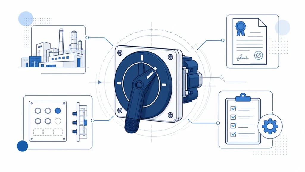 Rotary Cam Switch Manufacturer Checklist for OEM Buyers technical overview