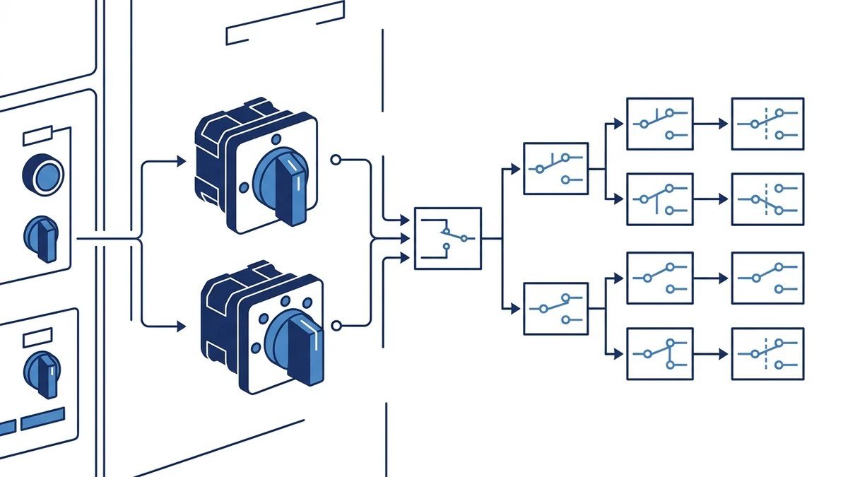 Rotary Cam Switch Selection Guide for Control Panels technical overview