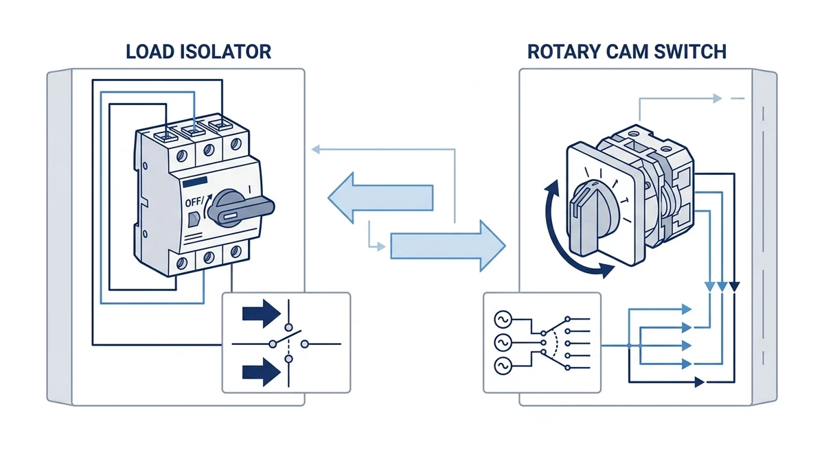 SH30 Load Isolator vs Rotary Cam Switch: Which Route Fits the Load technical overview