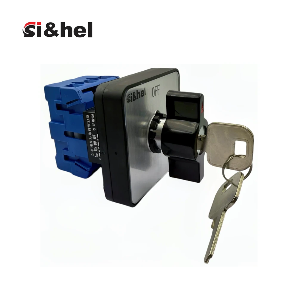 Shieldhz SH30 M2S key lock load isolator switch with keys