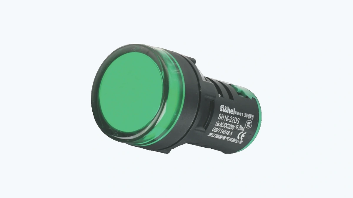 AD16-22DS/K green anti-EMI indicator light 22mm unified product card