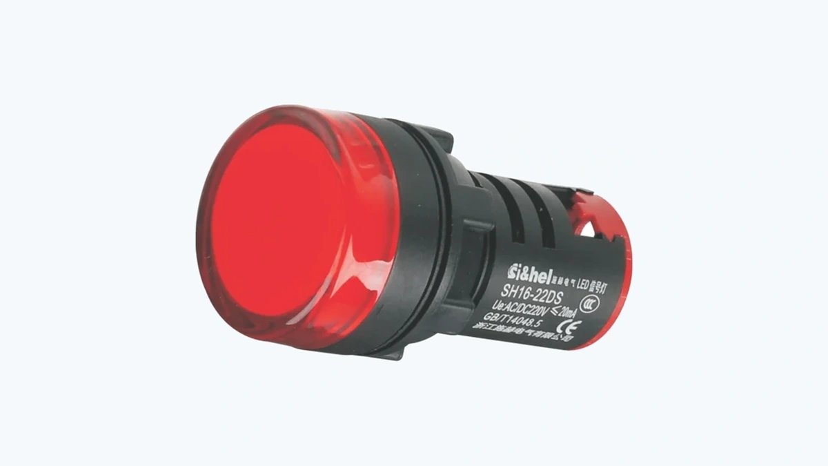 AD16-22DS/F red discharge indicator light 22mm unified product card