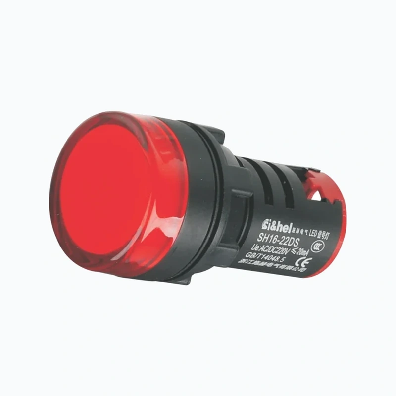 AD16-22DS red flat LED panel indicator light 22mm