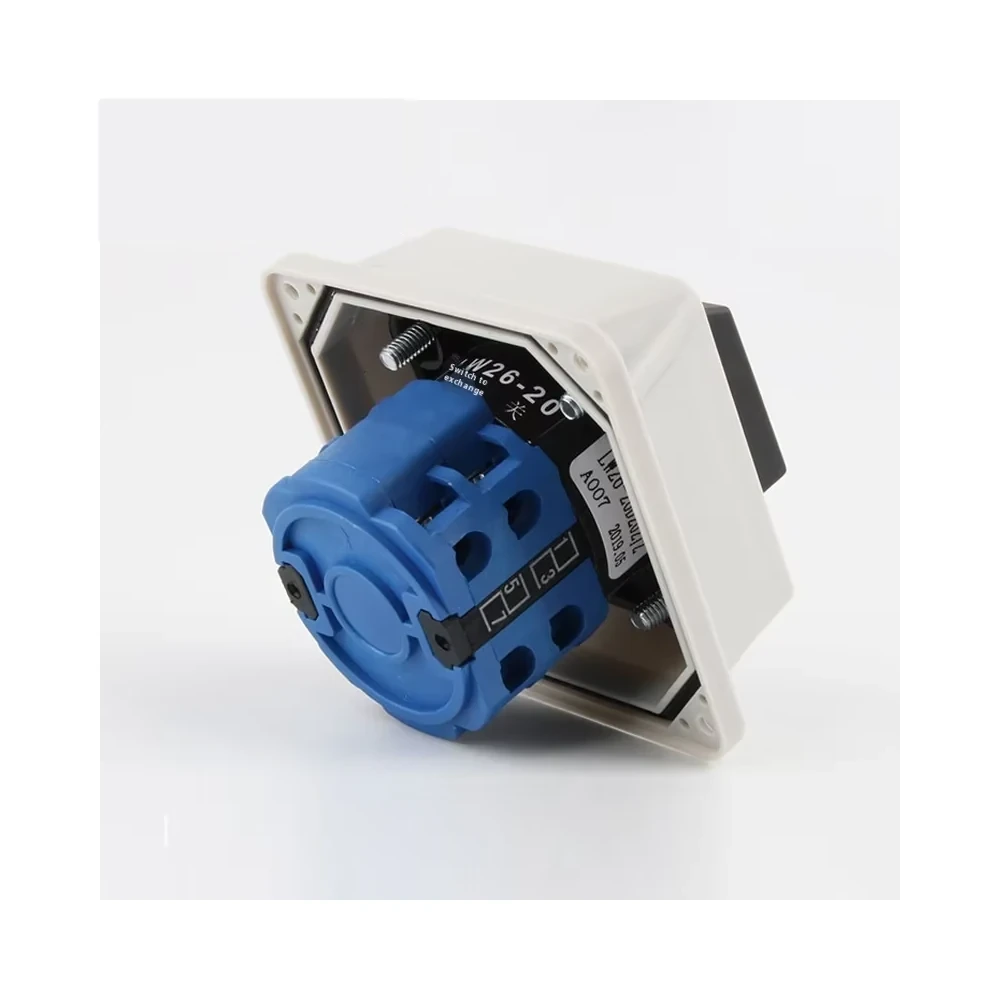 LW28 waterproof cam switch mechanism mounted inside enclosure