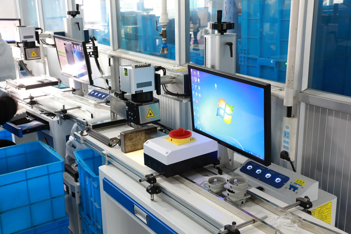 Shieldhz factory testing station for industrial control component inspection