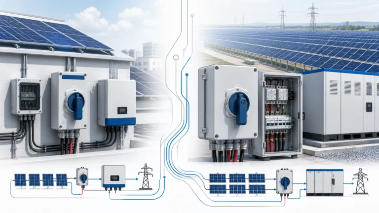 1000V vs 1500V DC Isolator Switch Ratings in Solar PV Systems technical overview