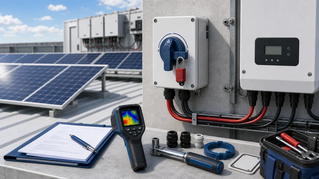 DC Isolator Switch Maintenance Checklist for Solar Installers technical overview
