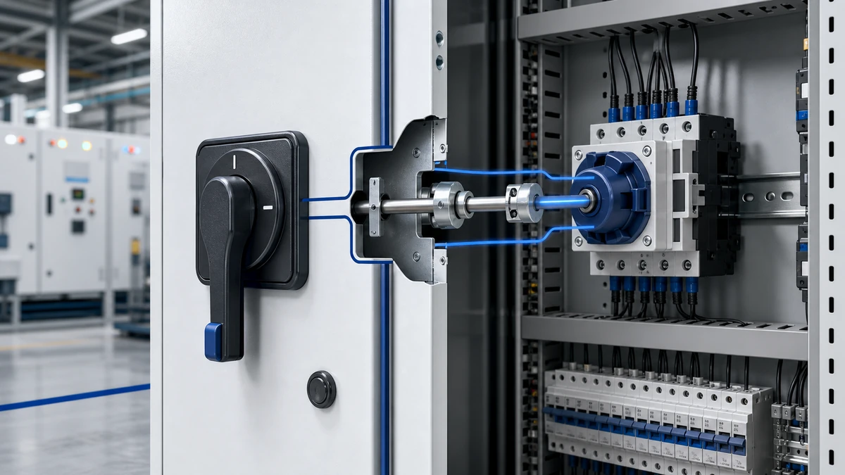 Door Interlock Rotary Isolators for Control Cabinets technical overview