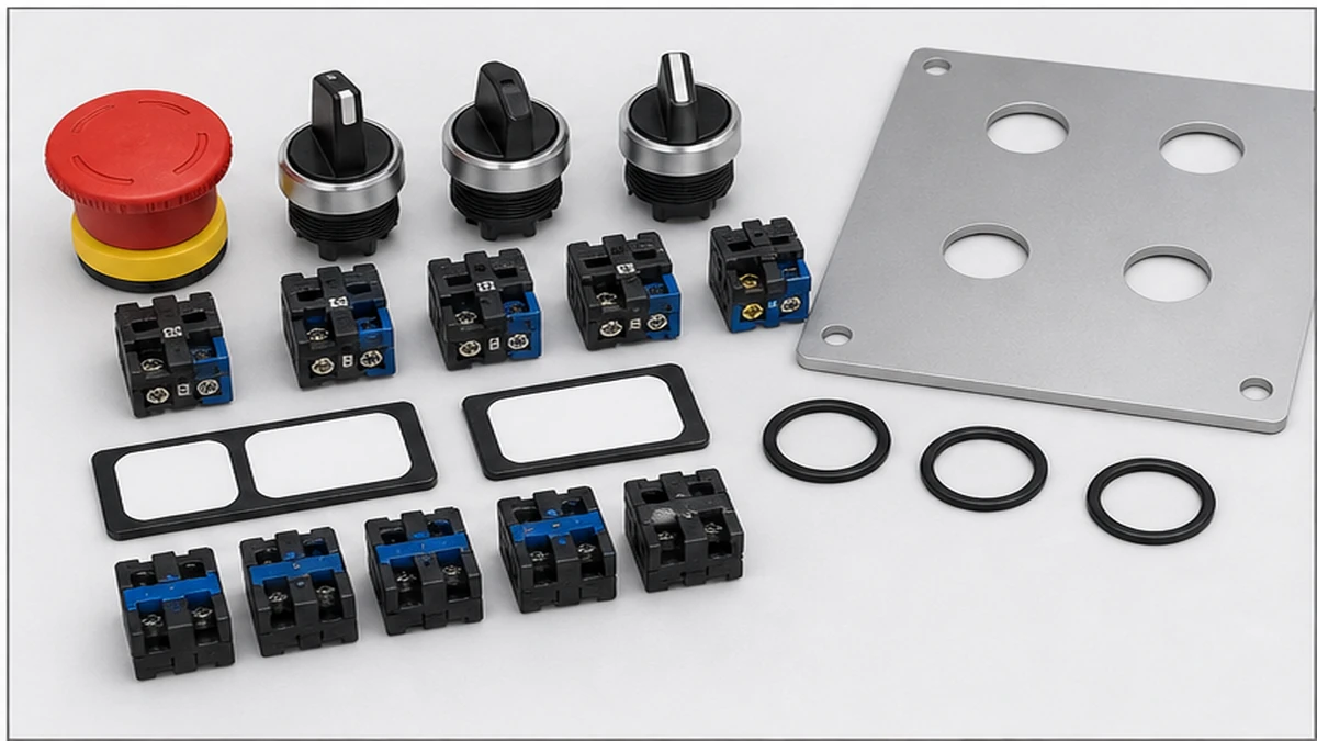 Emergency Stop Button and Selector Switch Layout for Operator Stations procurement checklist