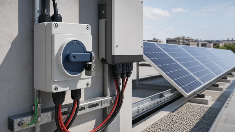 GF40 PV DC Isolator Switch Basics for Outdoor Solar Strings technical overview