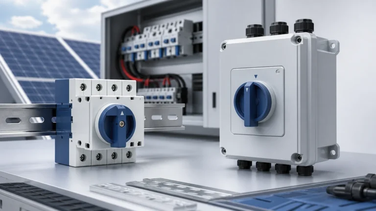 GF51 PV DC Isolator Switch: DIN Rail and Enclosed Routes Explained technical overview