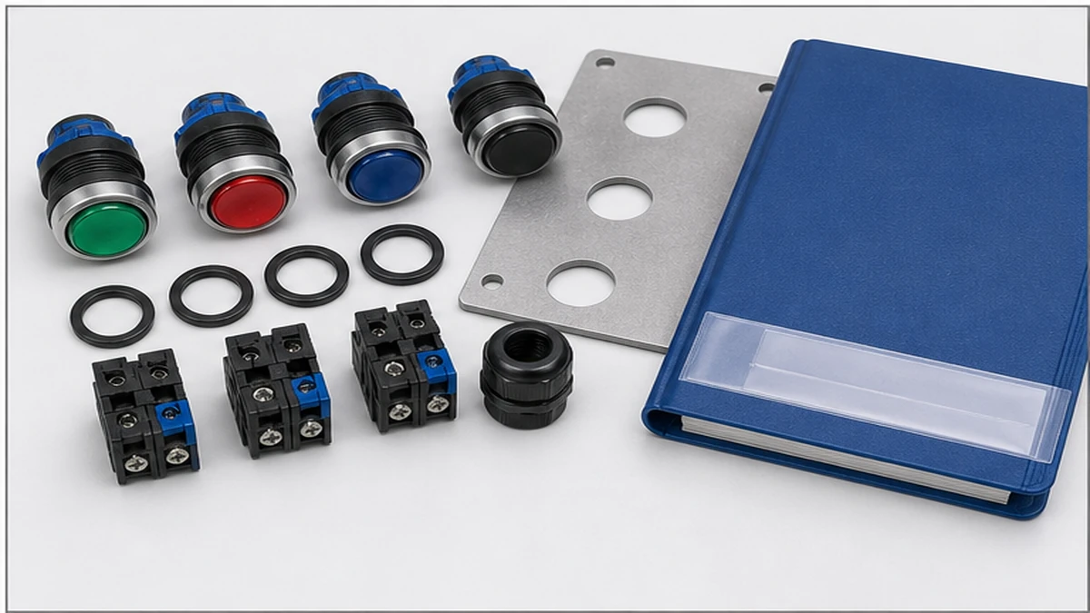 IP65 Push Buttons for Outdoor Dusty and Washdown Control Panels procurement checklist