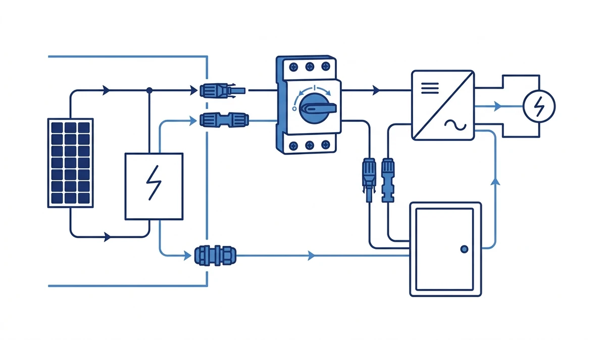 MC4 vs M20 M25 Cable Entry Options for PV DC Isolators application and wiring context
