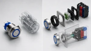 Metal Push Button vs Modular 22mm Push Button technical overview