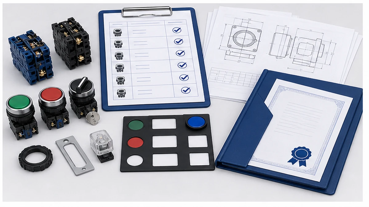 Momentary vs Maintained Push Button Switches for Control Panels procurement checklist