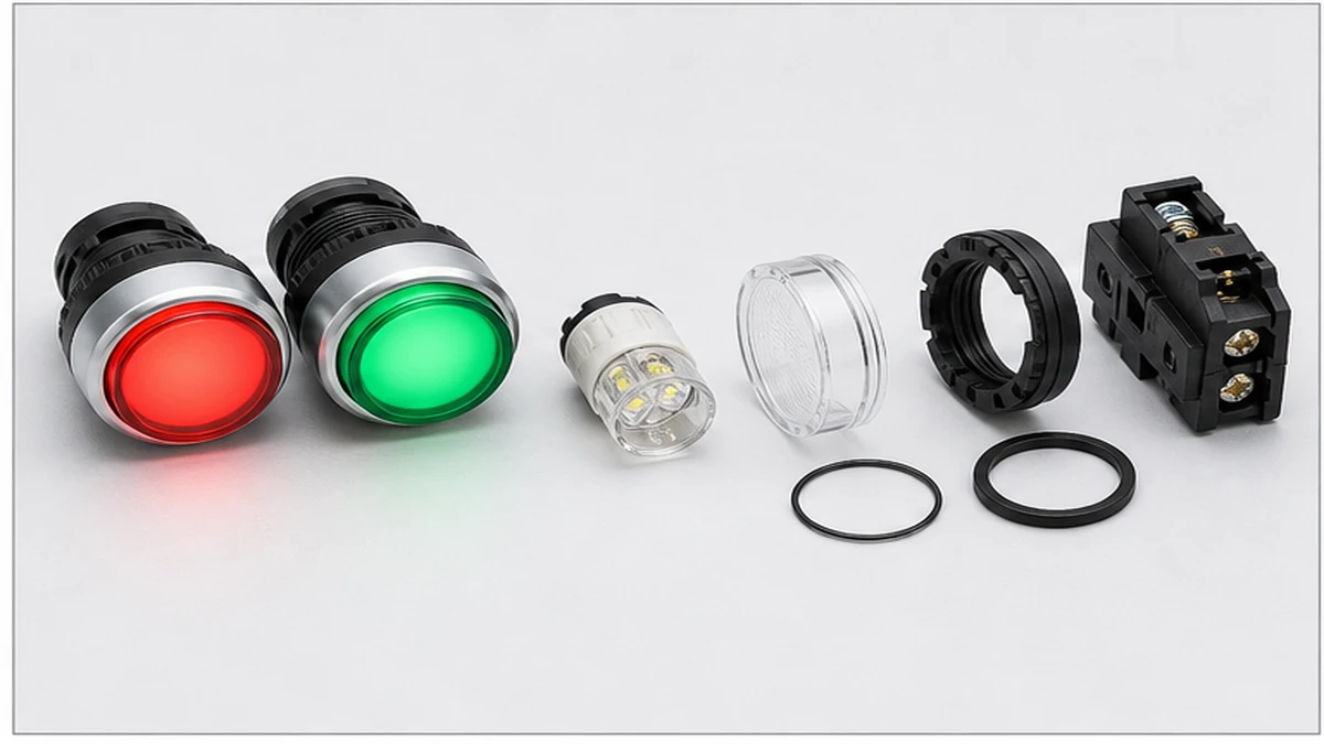How to Specify Push Button Contact Blocks Lamps and Legend Plates selection checks