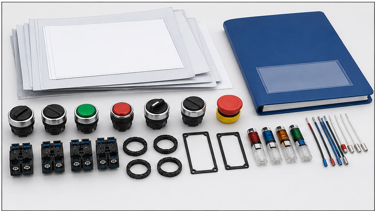 Push Button and Indicator Light Quote Checklist for Panel Builders procurement checklist