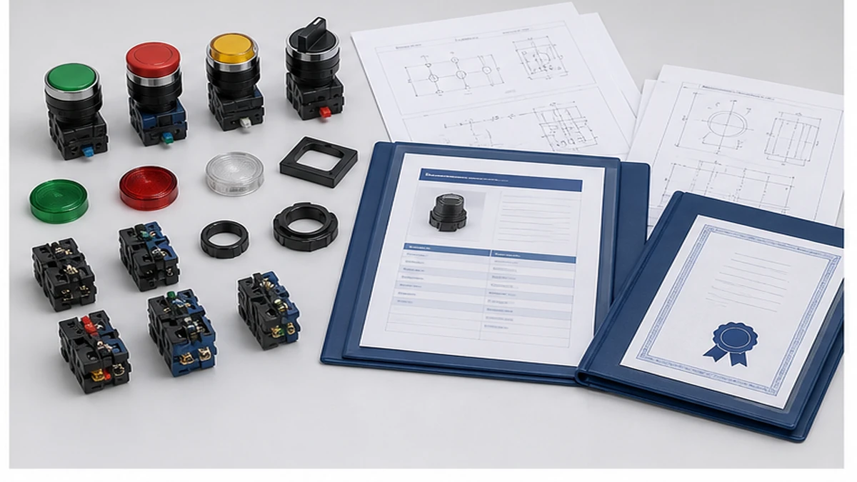 Push Button Switch Selection Guide for Industrial Control Panels procurement checklist