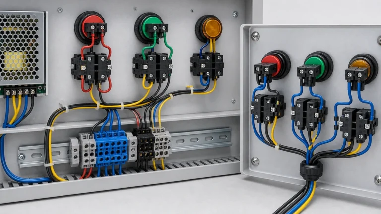 Push Button Wiring Basics for Start Stop and Indicator Circuits technical overview
