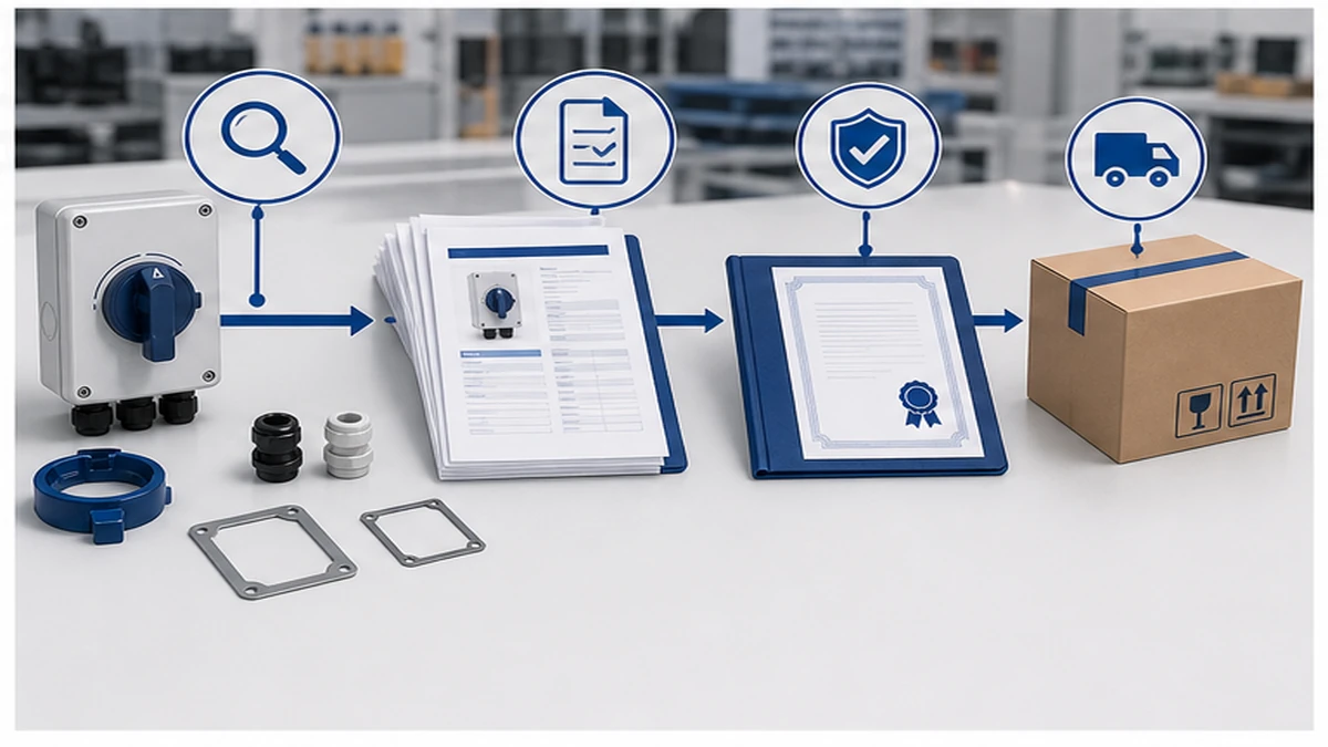 PV DC Isolator Manufacturer Documents: Ratings Drawings and Certificates application and wiring context