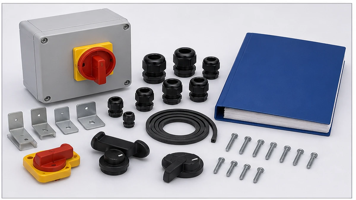 Cable Entry Gasket and Handle Choices for Weatherproof Switch Boxes procurement checklist