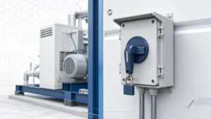 Lockable isolator switch enclosure for outdoor local isolation