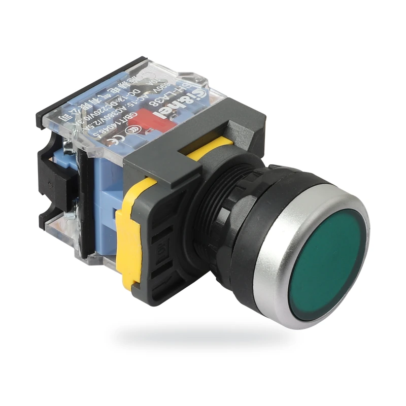 Shieldhz SH-LA38 momentary flush pushbutton switch