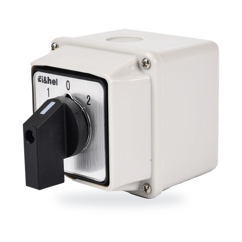 Shieldhz LW28 rotary cam switch with protective enclosure