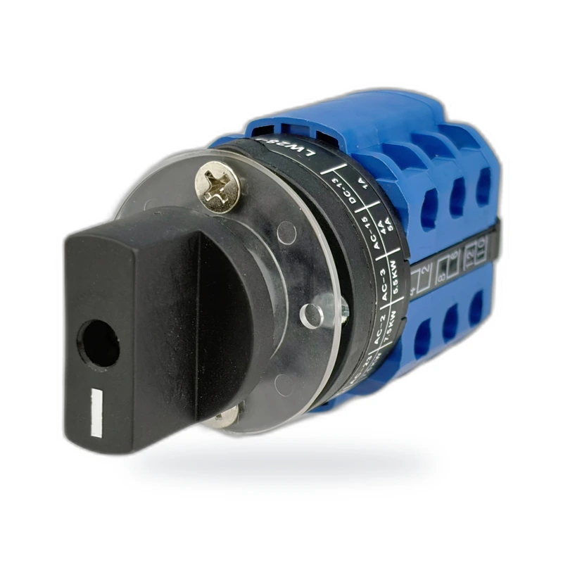 Shieldhz LW28 two-hole panel mounting rotary cam switch