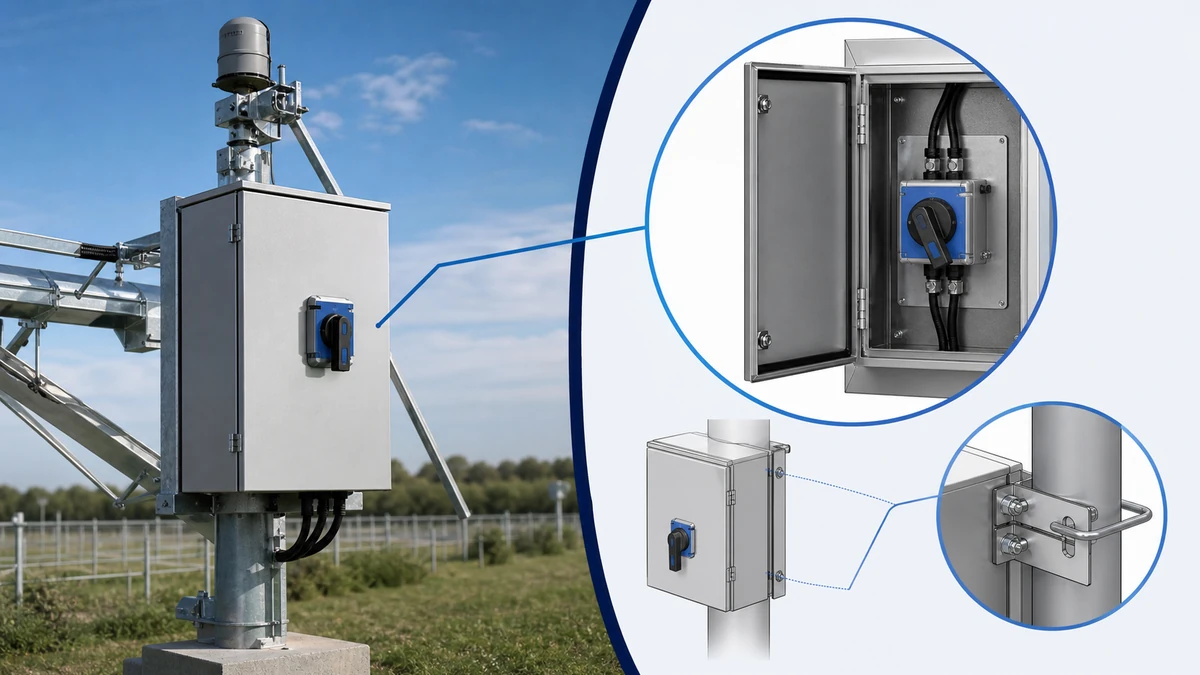 Enclosed Switch Disconnectors for Outdoor Equipment Maintenance - application context