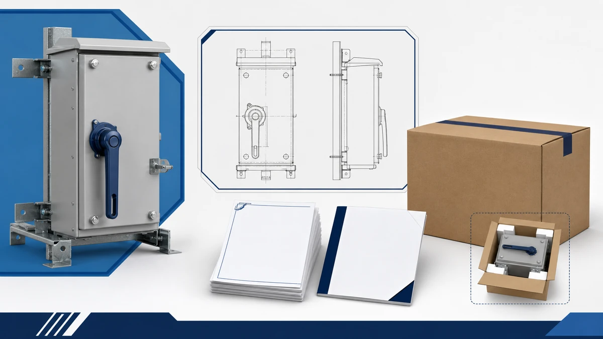 Enclosed Switch Disconnectors for Outdoor Equipment Maintenance - supply handover