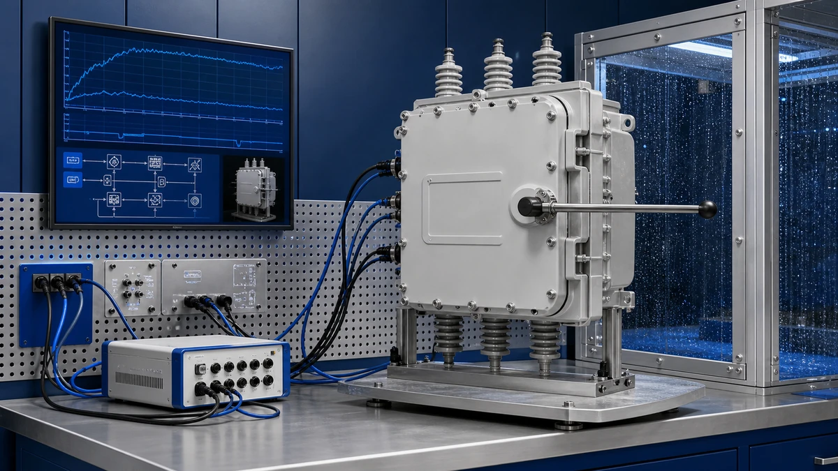 Enclosed Switch Disconnectors for Outdoor Equipment Maintenance - test and measurement