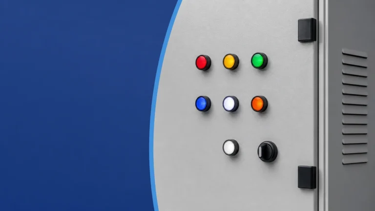 Indicator Light Voltage and Color Selection for Control Cabinets - product environment