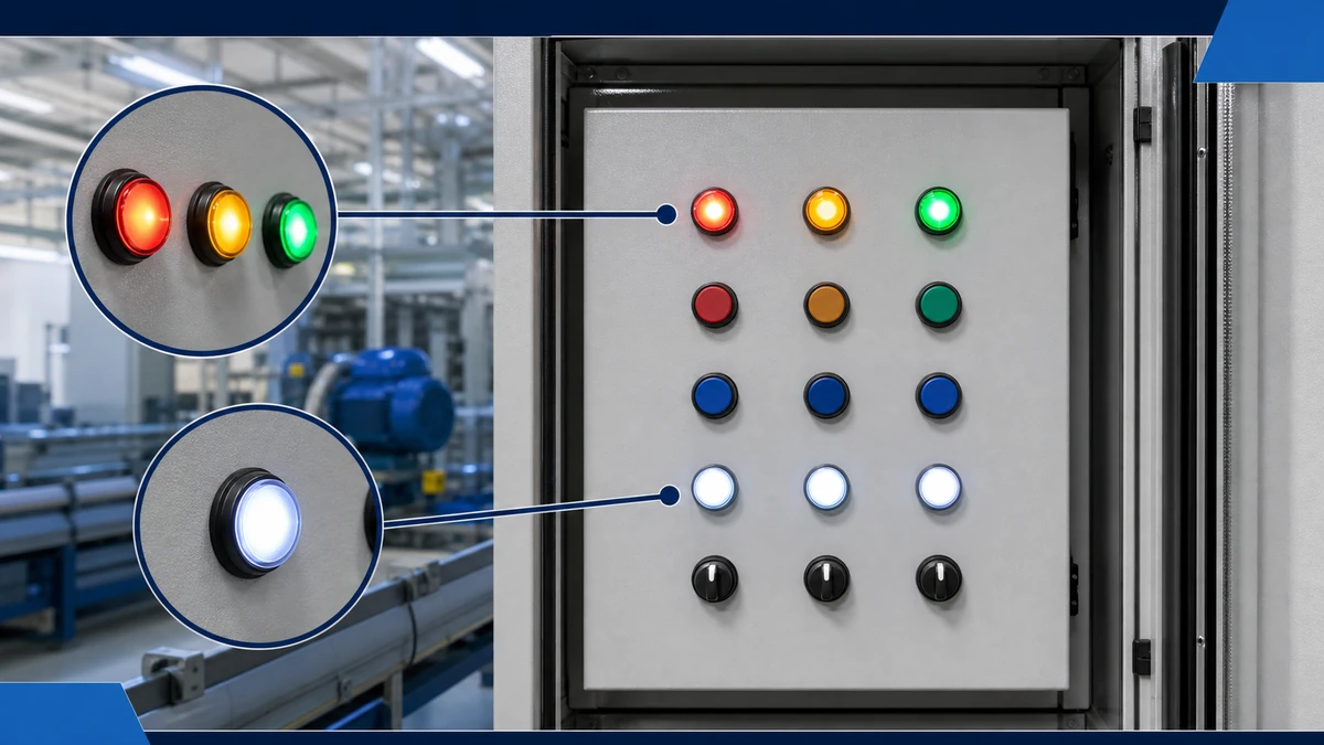 LED Pilot Light vs Indicator Light: Panel Signal Device Selection - application context