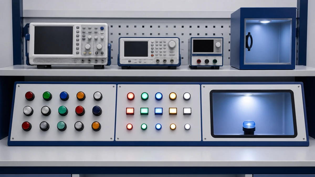 LED Pilot Light vs Indicator Light: Panel Signal Device Selection - test and measurement